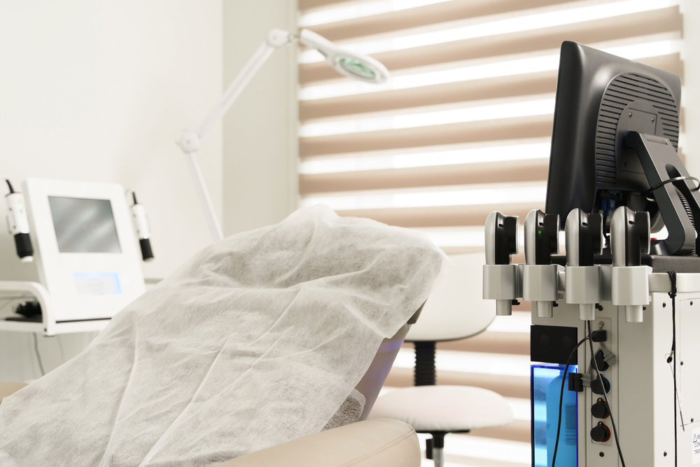 Cosmetologist Office with Modern Equipment in a Medical Aestheti